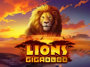 Lions Gigablox game screenshot